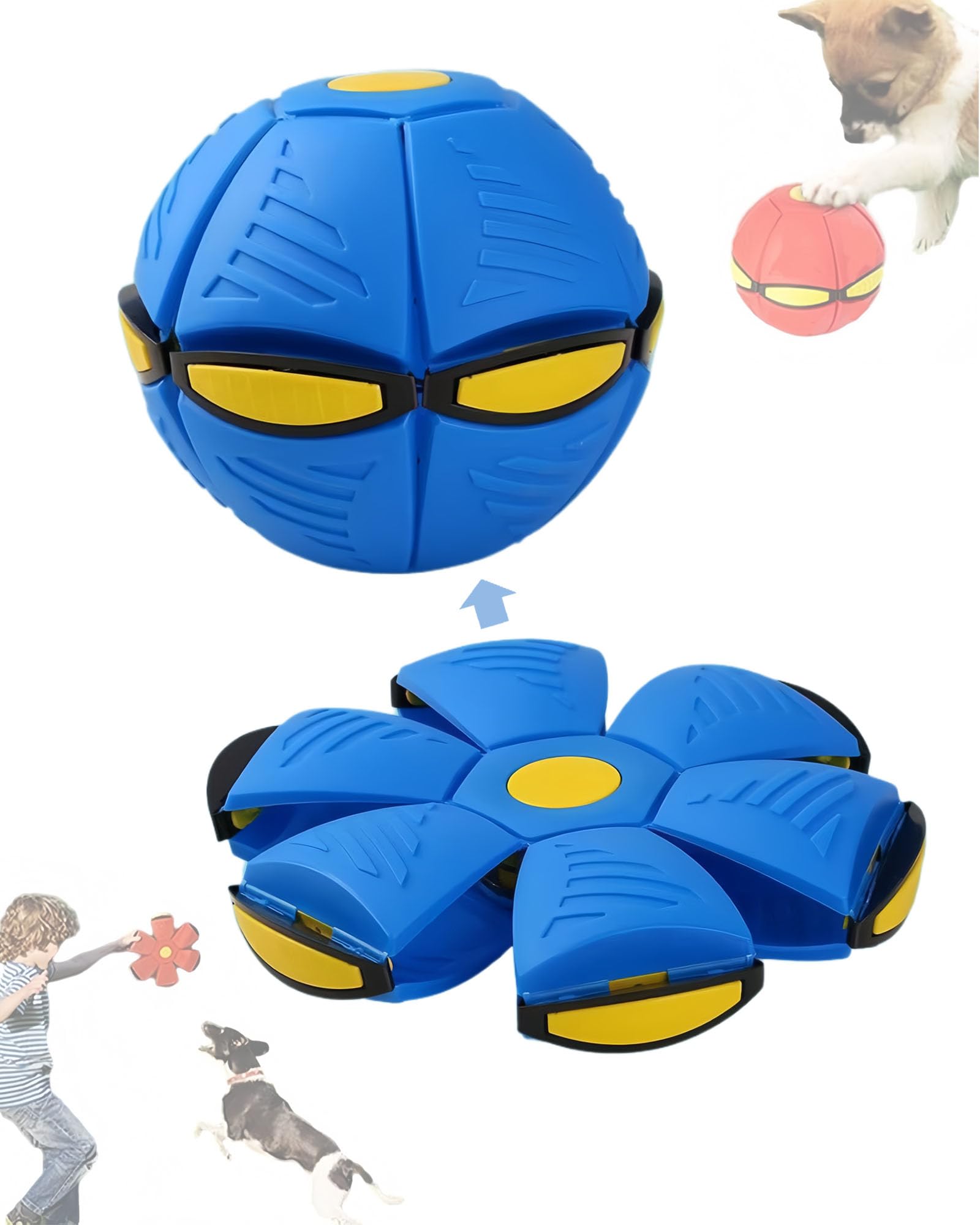 Amazon | Tsukitoyキックボール 跳ねるufoマジックボール1個 変形可能